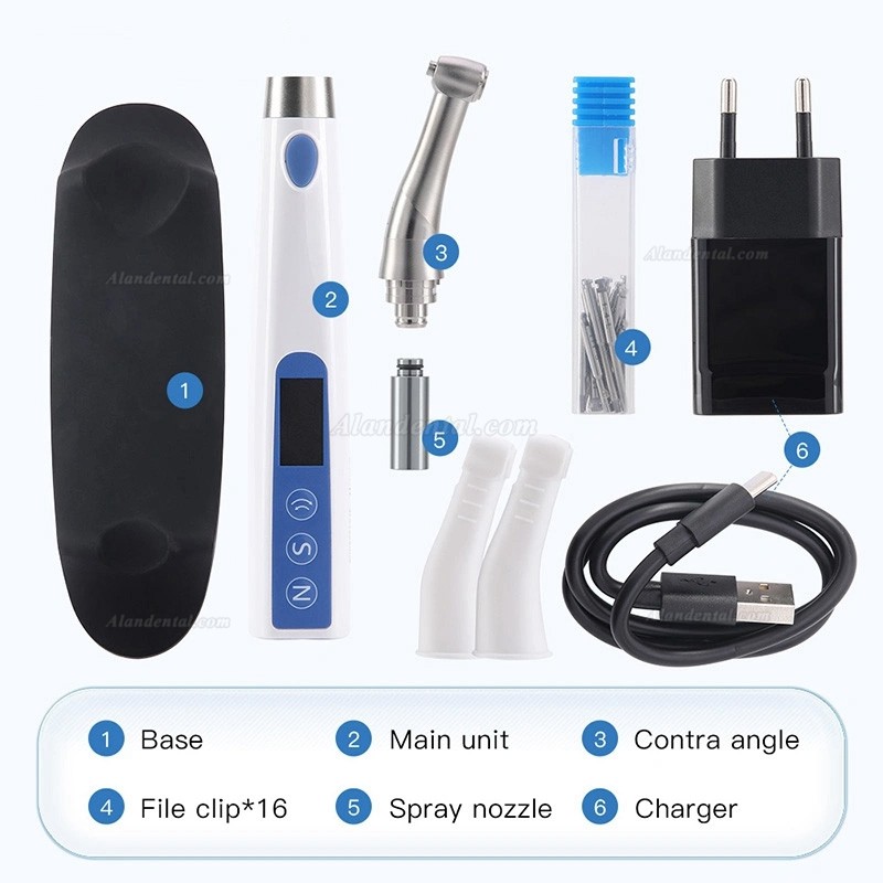 Betterway Motor X Electric Wireless Torque Driver Universal Implant Torque Wrench with 16pcs Drivers